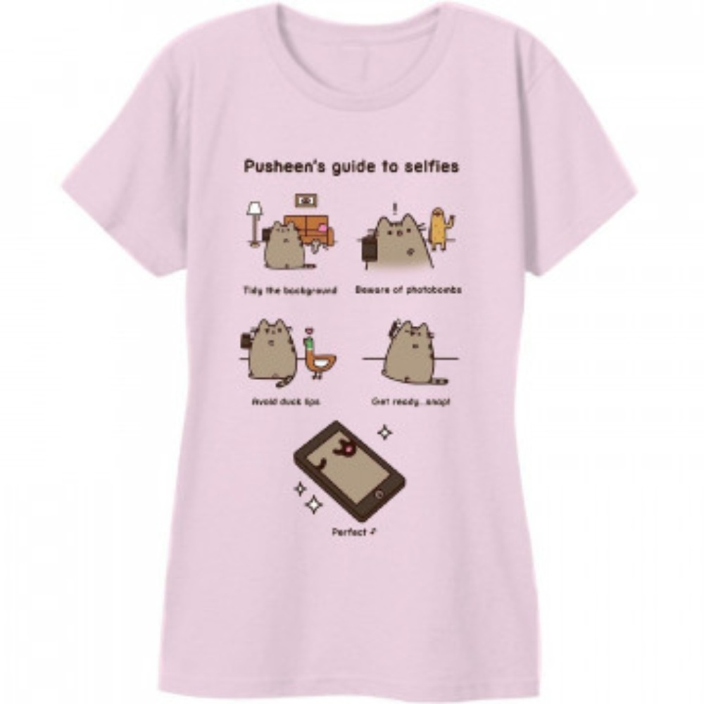 Pink Pusheen T-shirt